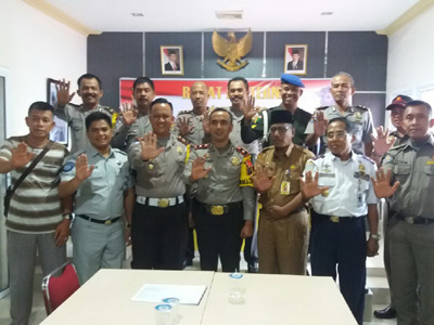 1 Hingga 21 Maret, Polres Inhil Gelar Operasi Keselamatan Muara Takus 2018